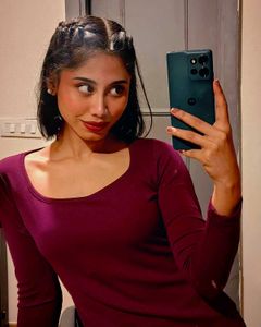 Wine Coloured Long Sleeve Top