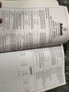 Aakash Mcaps ( Questions Booklet)