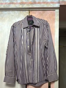 Vettori Fashion Sport Slim Fit Striped Shirt