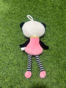 MeToo Panda Girl Angela 18" Plush Doll Pink Shoe