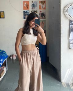 Beige Lounge Trouser