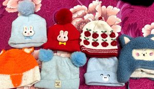 Cute Baby Hats (Set of 7)