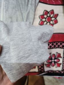 Woman Striped Grey Tracksuit
