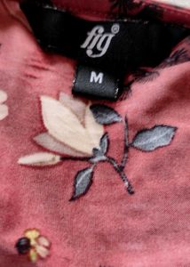 Floral COAT With TOP