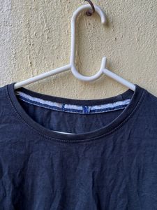 Black mens Striped T-Shirt