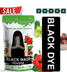 Natural Black Hair Dye Powder
