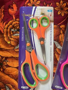 One Pair Of 2 Pcs Big N Small Stainless Steel Scis
