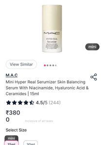Pack Of 3 Mac Hyper Real Serumizer
