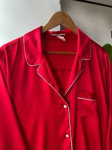 Victoria’s Secret Red Satin Top