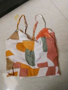 Abstract Print Tank Top