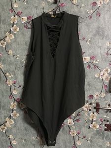 Dark Green 3xL Bodysuit
