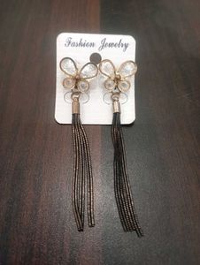 Butterfly Tassel Earrings