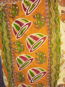 Womens Cotton Yellow Elephant Printed Saree