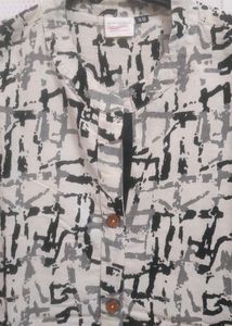 White &amp; Black Kurta For Women