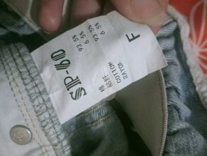 Ice Blue Baggy Jeans