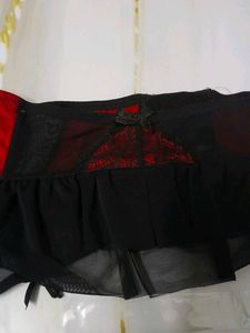(1026)Vintage Anfanana Lingerie Garter Belt Set