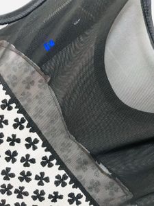 Black &amp; White Clover Dress