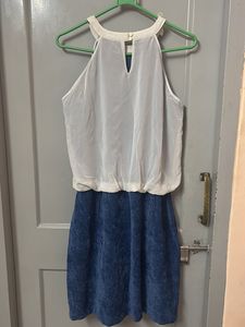 Halter Neck Short Dress