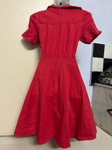 Pintrest Red Wrap Dress