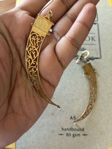 Eina Ahluwalia Sterling Silver Kirpan Earrings