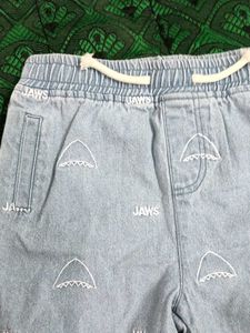 Jeans Short For Kids Unisex