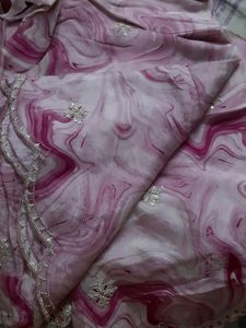 Pure Muslin Silk Suit