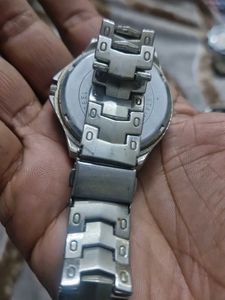 not working  Swiss Time Silver Watch