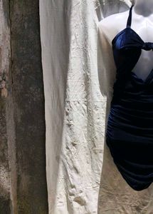 13.4 SEXY VELVET RUCHED BODYCON