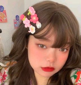 Korean Floral Hair Clips (1 Pair)