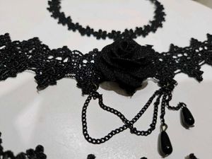 Choker Necklace Set