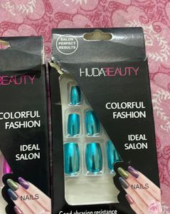 Huda Beauty Colorful Fashion Press-On Nails
