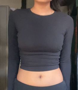 H&amp;M Long Black Sleeve Top