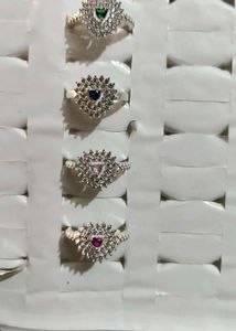 Heart shaped silver ring💓