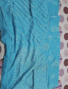 Chikankari Work Saree Old