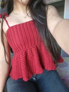 crochet mermaid 🧜‍♀️ top