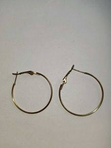 Gold Hoop Earrings