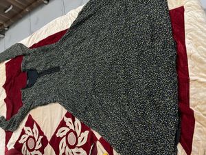 Anarkali Suit With Kalli Pattern Lais Work On Neck