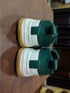 Green Addiox Canvas Shoes Size 40