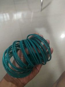 Teal Bangle Set
