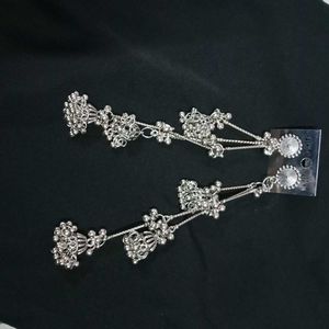 jhumri talaiya earings oxidised
