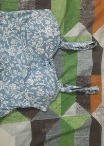 Brand New Padded Blue Summer Dress