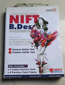 Test-prep material for NIFT B.Des ENTRANCE Test.