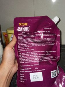 Streax Canvo Straightening Cream