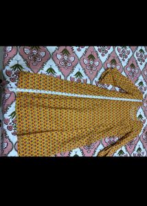 Handblock Print Kurta Set
