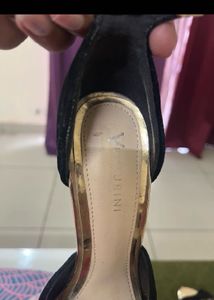 Black &amp; Gold Heels