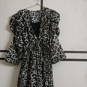 Animal Print Dress