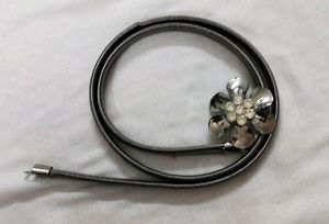 Greyish Black 🖤 Belt For Girls