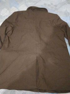 Brown Double Breasted Blazer