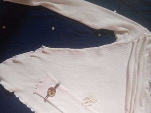 One-Shoulder Knit Top (Assymetrical Neck)