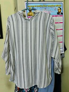 Striped Floral Top